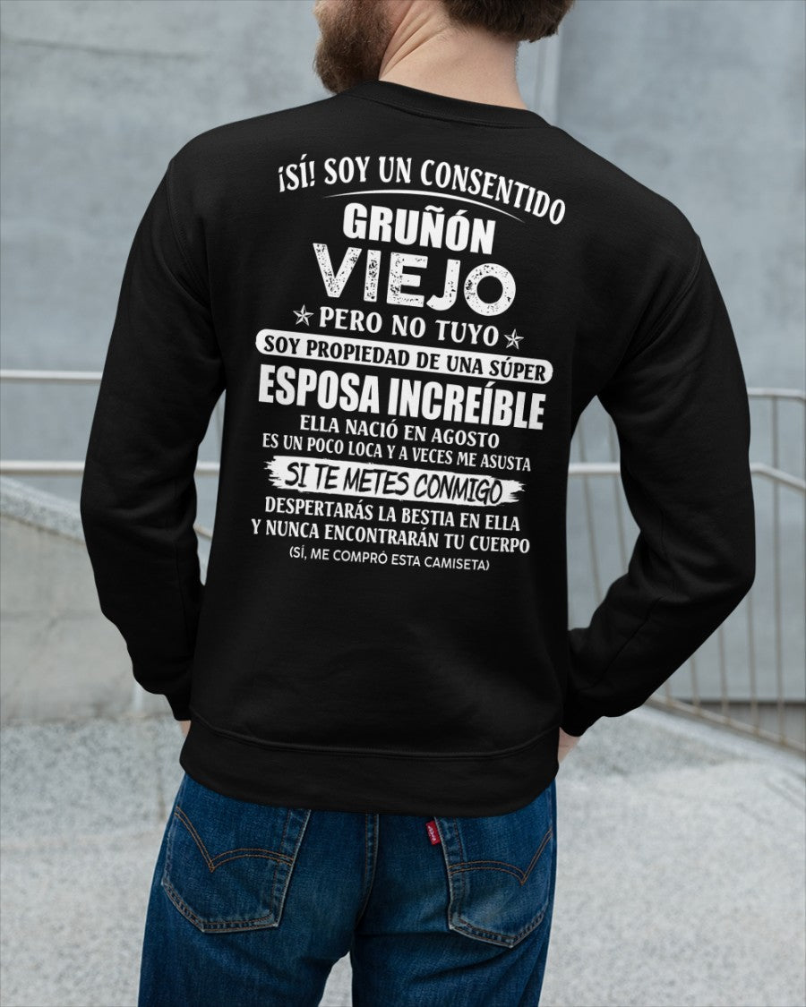 Esposa Increíble Agosto - Regalo especial para tu marido - T08 (SKU07-68-08)