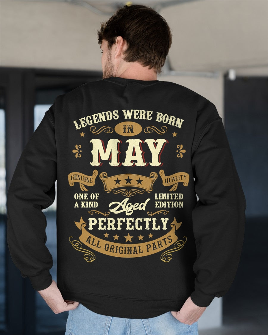 LEGENDS WERE BORN IN MAY - FROM BOY - NTNT05 - (SKU2604-126-05)