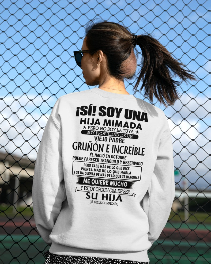 Octubre Padre Increíble - Regalo especial para hija - TBN - T10 (SKU04-109-10)