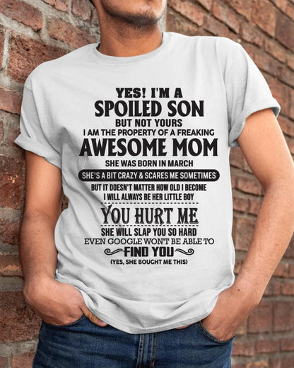 March - Gift for Son From Mom - ntnt03 ( SKU-MS01-03)