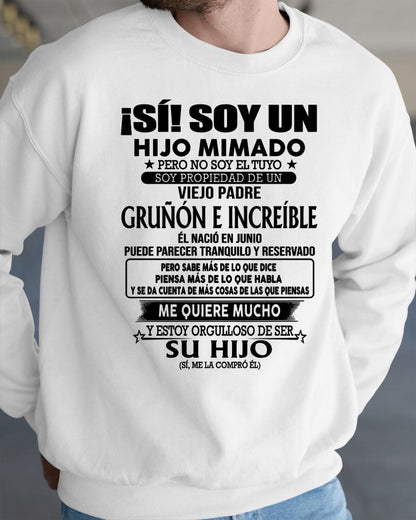 (Junio) Padre Increíble - Regalo especial para hijo - T06 (Sku.tbn07-06)
