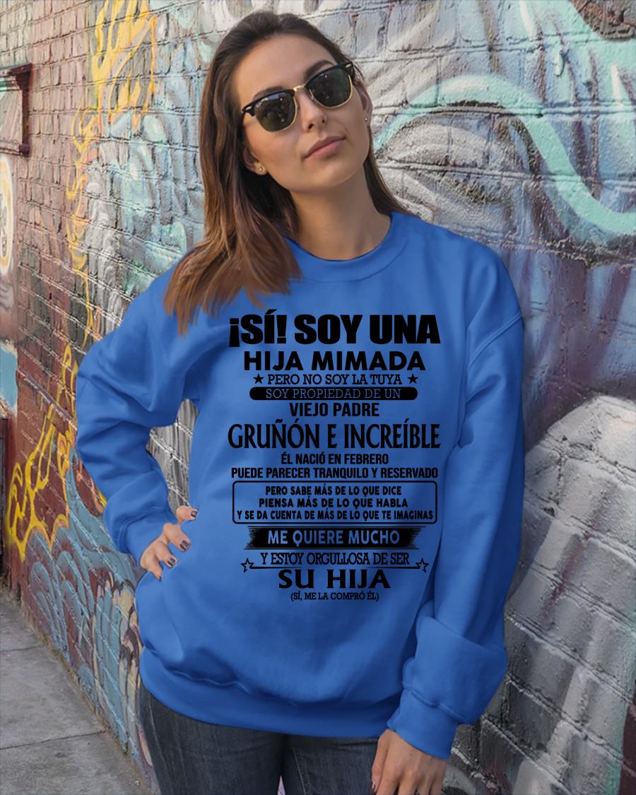 (Febrero) Padre Increíble - Regalo especial para hija - T02 (Sku.TbnA16)
