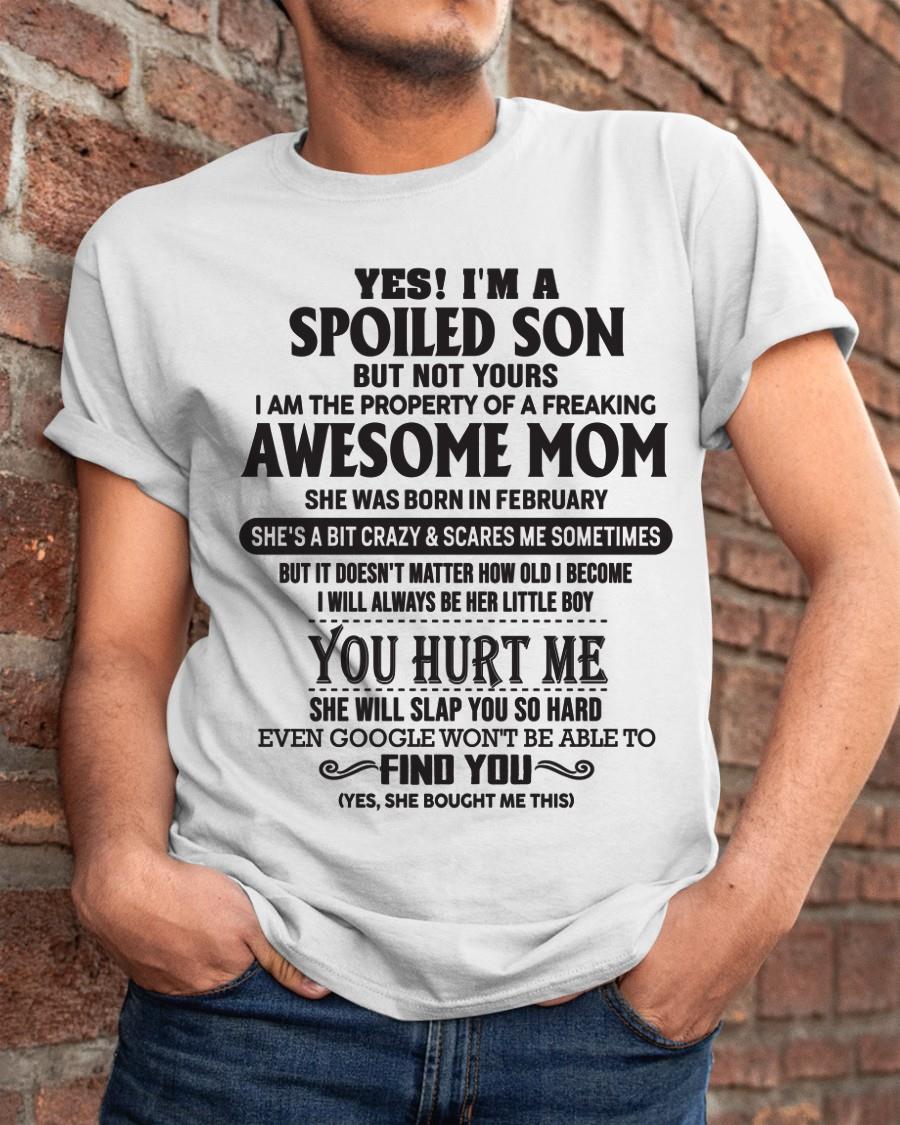February - Gift for Son from Mom - ntnt02 ( SKU-MS01-02)