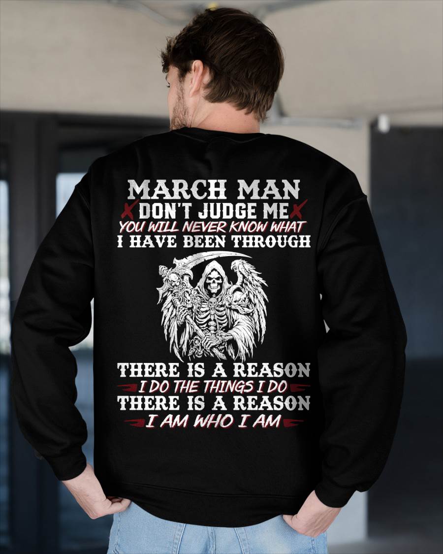 March Man Don't Judge Me – T-Shirt For Man – ntnt03 (SKU10-49-03)