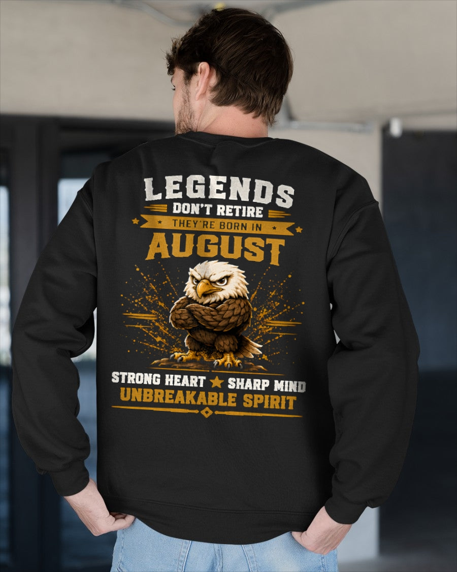August Legends Don't Retire Bald Eagle Shirt - From Boy - NTNT08 - ( SKU2608-382-08 )