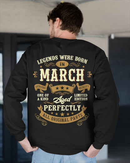 LEGENDS WERE BORN IN MARCH - FROM BOY - NTNT03 - (SKU2604-126-03)