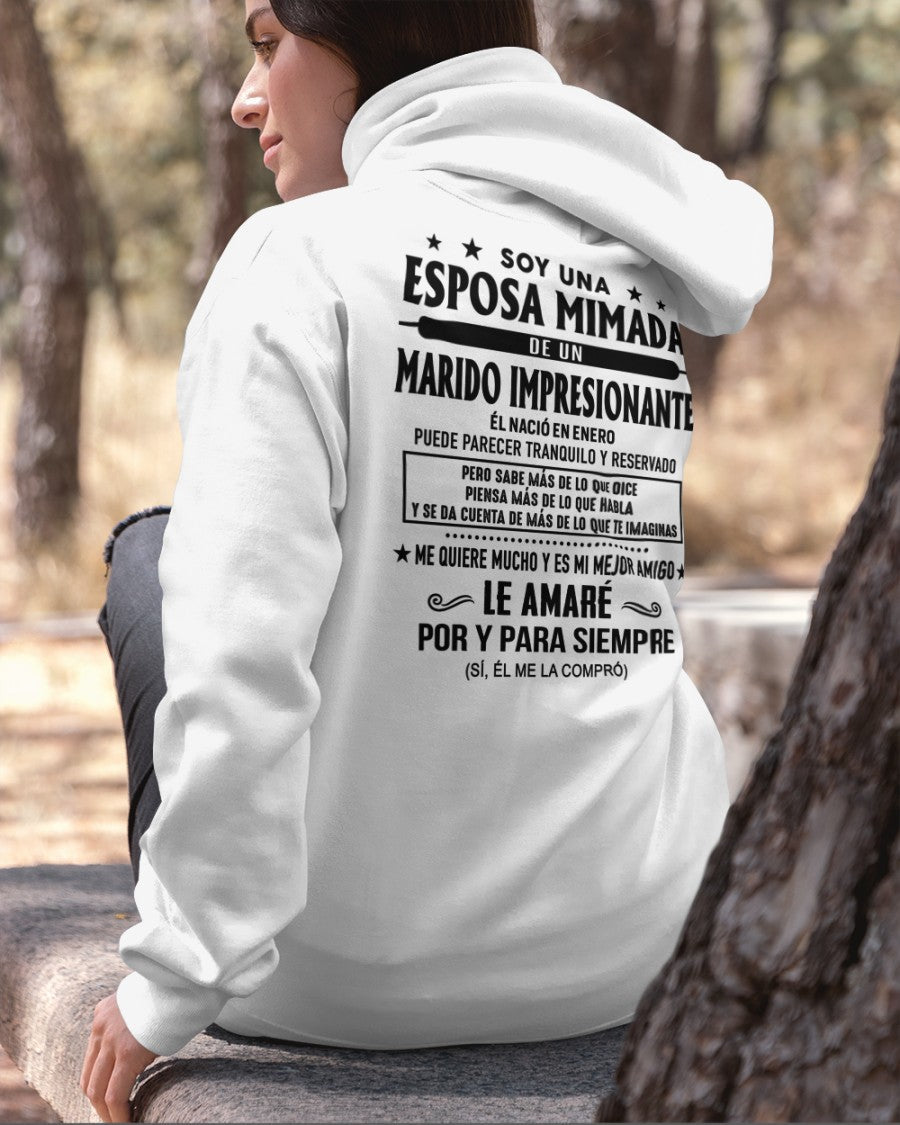 Enero - Marido impresionante nacido en enero - Regalo especial para tu esposa - T01 (SKU05-81-01)