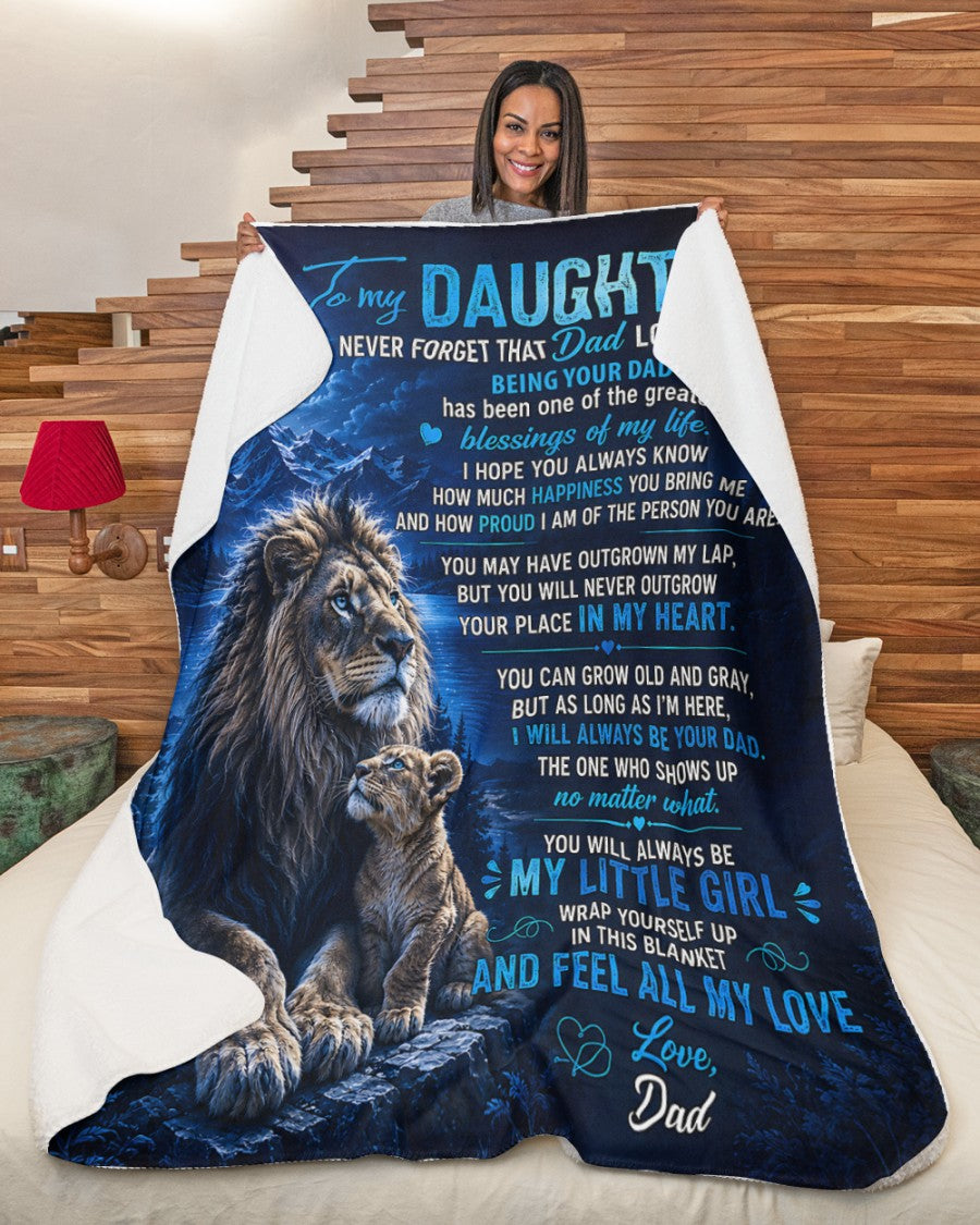 Special Gift For Your Wife From Husband- Blanket - (SKU2608-36)