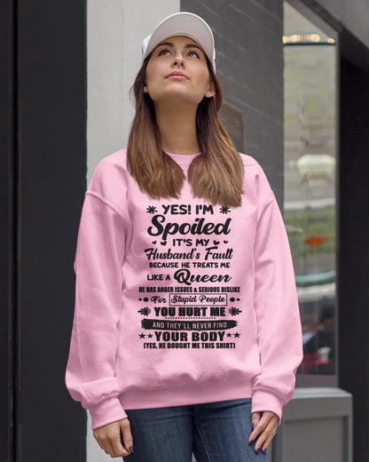 SPOILED WIFE - GIFT FROM HUSBAND - ntnt01 (SKU26T-01107-01)