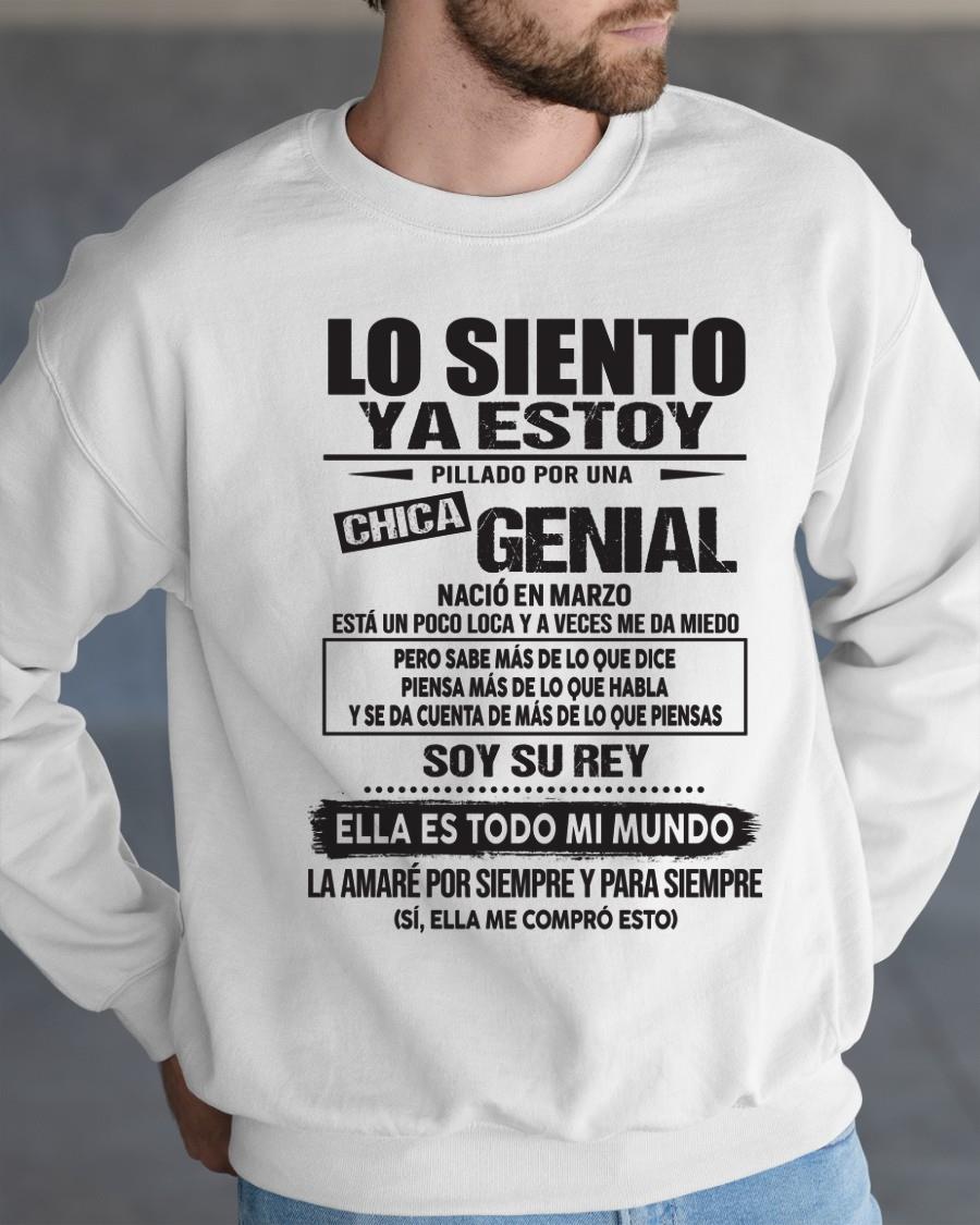 Marzo Chica Genial - Regalo especial para tu novio - T03 (SKU05-95-03)