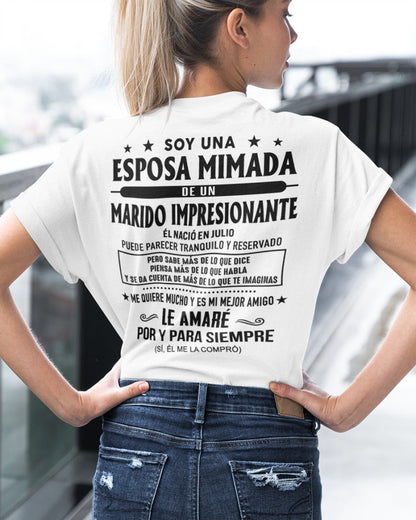 Julio - Marido impresionante nacido en julio - Regalo especial para tu esposa - T07 (SKU05-81-07)