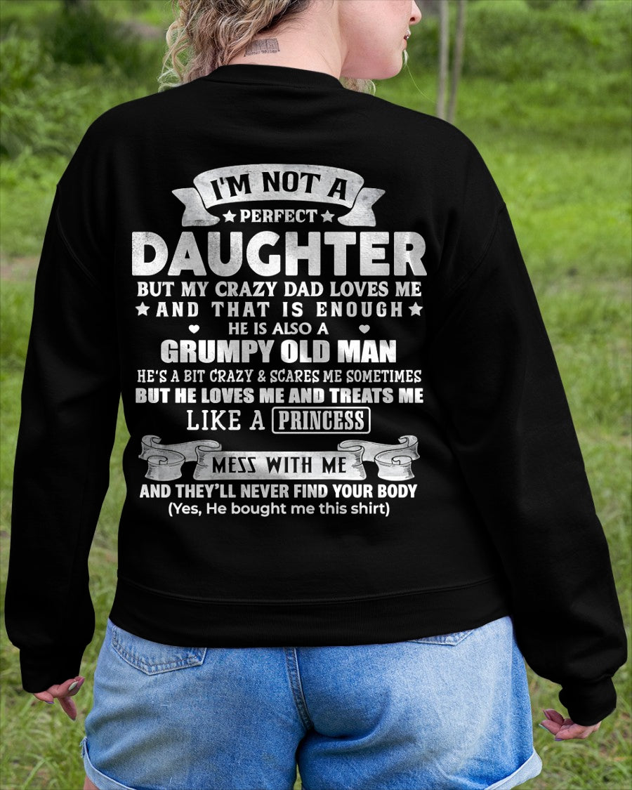 I'M NOT A PERFECT DAUGHTER BUT I'M BLESSED WITH AN AWESOME DAD - FROM DAD - NTNT00 - (SKU2603-113-00)