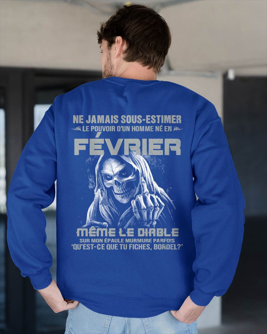 LE POUVOIR D’UN HOMME NÉ EN – T-SHIRT POUR HOMME – ntnt02 (SKU08-61-02)