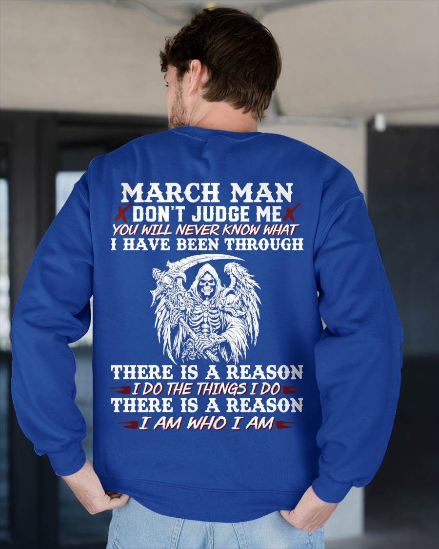 March Man Don't Judge Me – T-Shirt For Man – ntnt03 (SKU10-49-03)