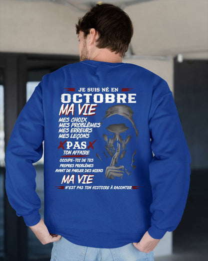 MA VIE – T-shirt pour homme – ntnt10 (SKU12-269-10)