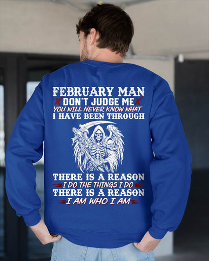 February Man Don't Judge Me – T-Shirt For Man – ntnt02 (SKU10-49-02)