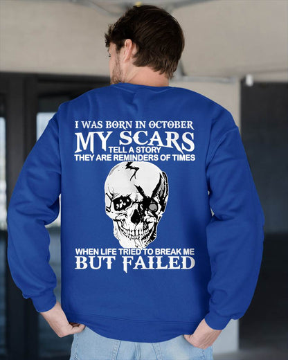 My Scars Tell A Story – T-Shirt For Man – ntnt10 (SKU10-27-10)