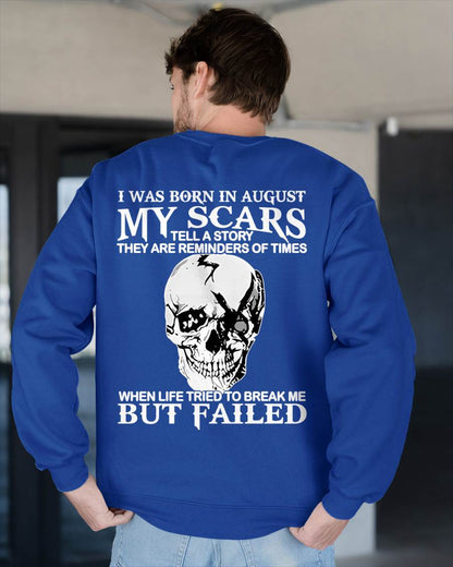 My Scars Tell A Story – T-Shirt For Man – ntnt08 (SKU10-27-08)