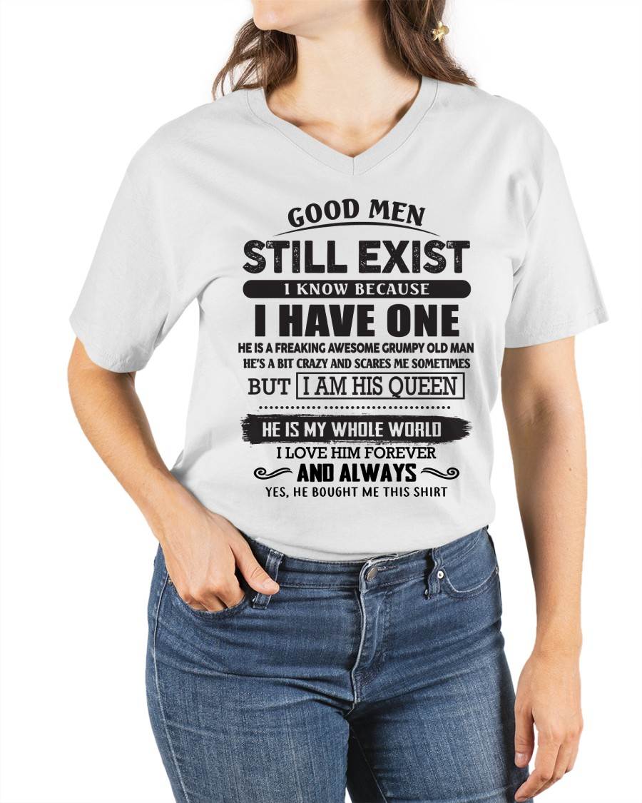 Good Men Still Exist - Perfect Gift For Your Girlfriend, Wife From Boyfriend, Husband - ntnt00 (SKU26T-0192-00)