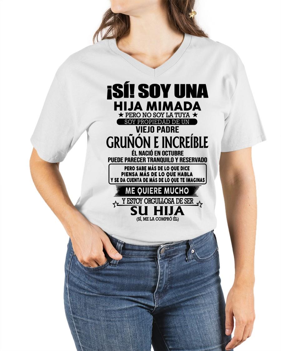 (Octubre) Padre Increíble - Regalo especial para hija - T10 (Sku.TbnA16)