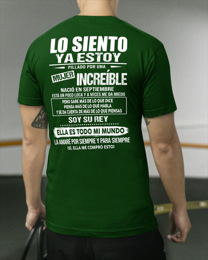 Septiembre - Chica genial nació en septiembre - Regalo especial para novio, esposo - T09 (SKU09-05-09)