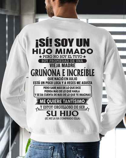 Julio - Madre increíble de julio – Regalo especial para hijo – T07 (SKU05-85)