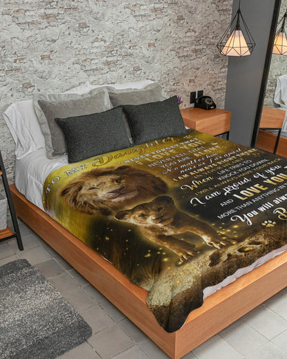 Special Gift For Your Daughter From Dad - Blanket - (SKU2608-241)
