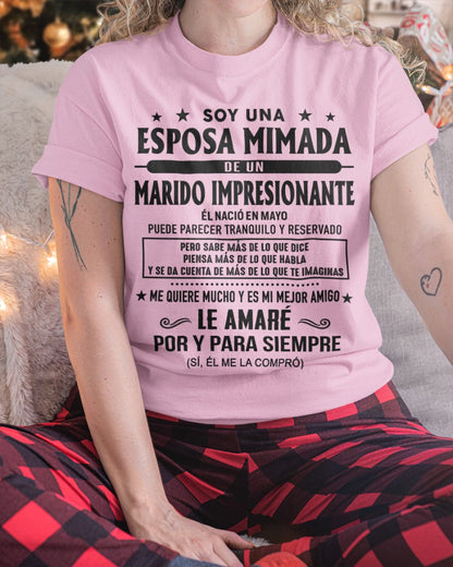 Mayo Marido Impresionante - Regalo especial para Esposa - T05 (Sku.Tbn16)