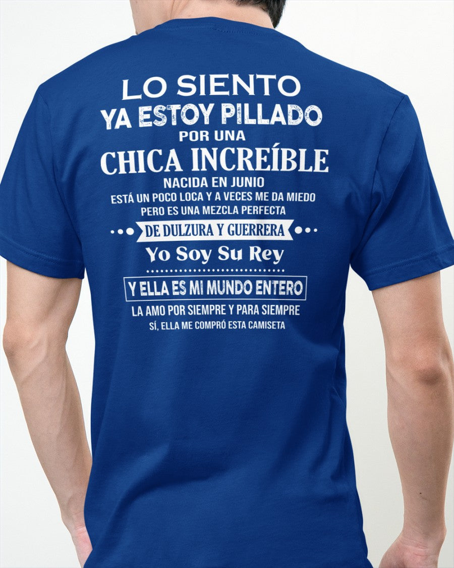 Junio Chica Increíble - Regalo especial para tu novio - T06 (SKU04-112)
