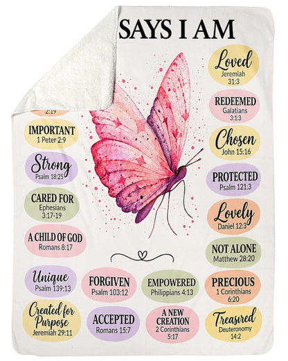 God Say I Am - Blanket (SKU2608-319)