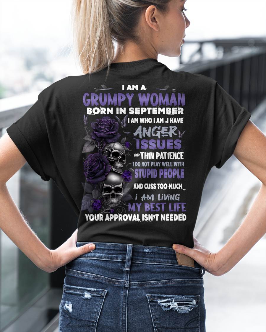 I Am A Grumpy Woman – T-Shirt For Woman – ntnt09 (SKU10-08-09)
