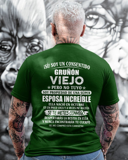 Esposa Increíble Octubre - Regalo especial para tu marido - T10 (SKU07-68-10)