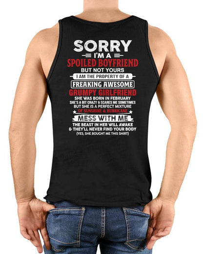February - Spoiled Boyfriend - Perfect Gift From Girlfriend - ntnt02 (SKU11-18-02)