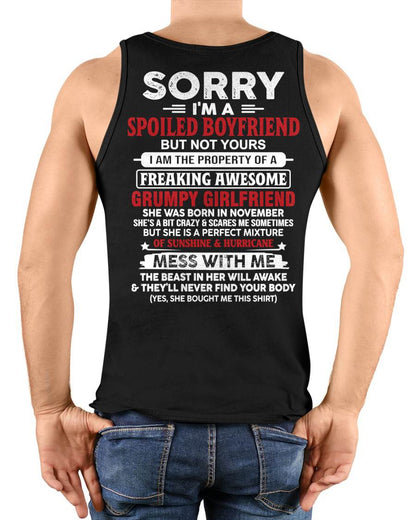 November - Spoiled Boyfriend - Perfect Gift From Girlfriend - ntnt11 (SKU11-18-11)