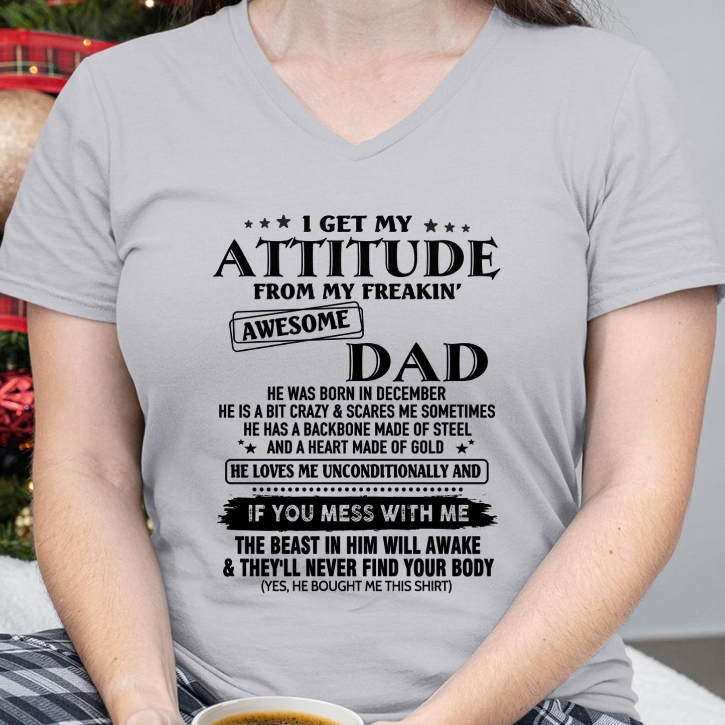 December - Gift For Son and Daughter From Dad - ntnt12 - (SKU-TDADC-12)