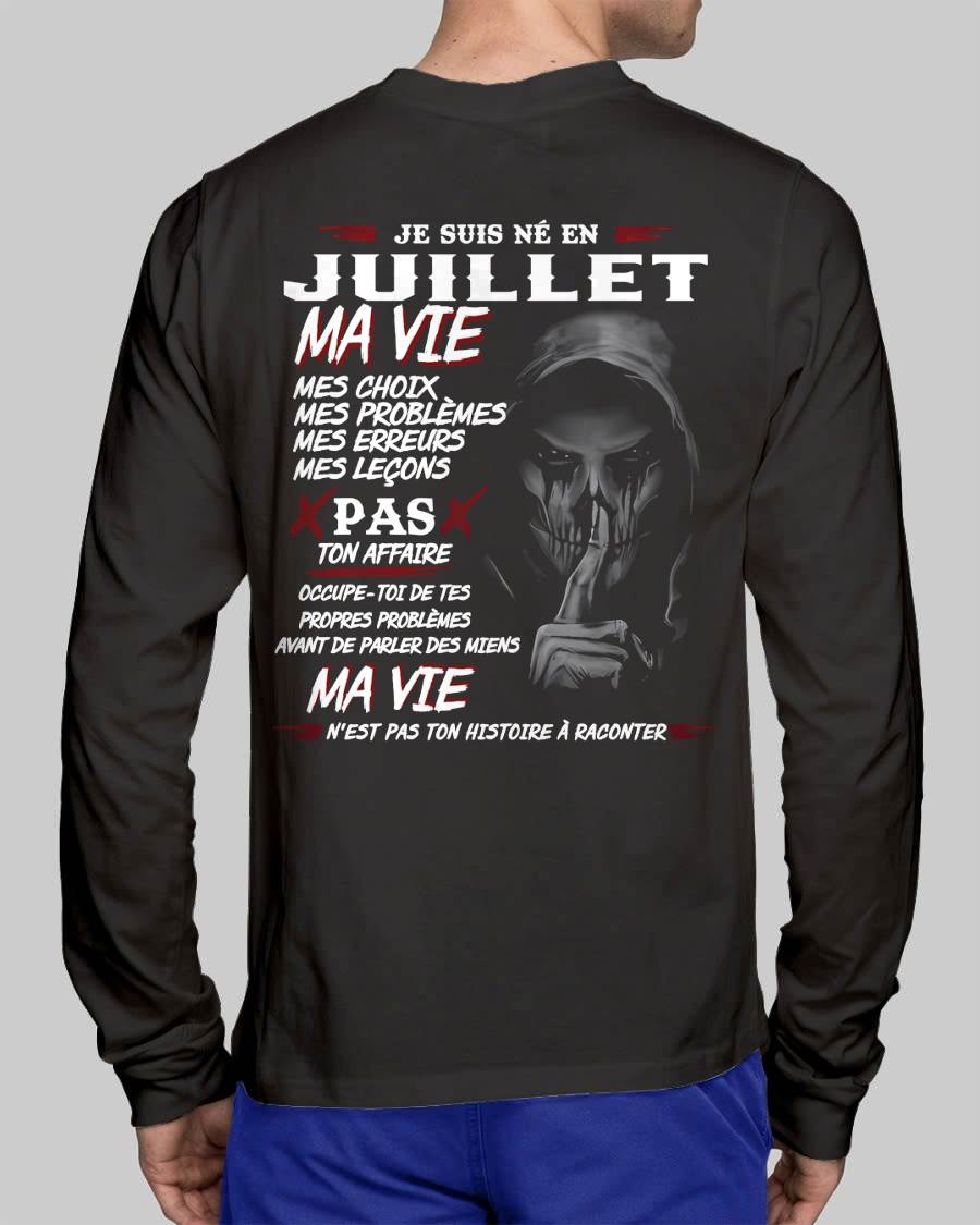 MA VIE – T-shirt pour homme – ntnt07 (SKU12-269-07)